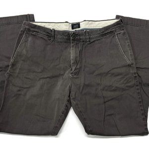 J Crew 484 Slim Fit 32 x 29 Stretch Chino Pants Mens Gray